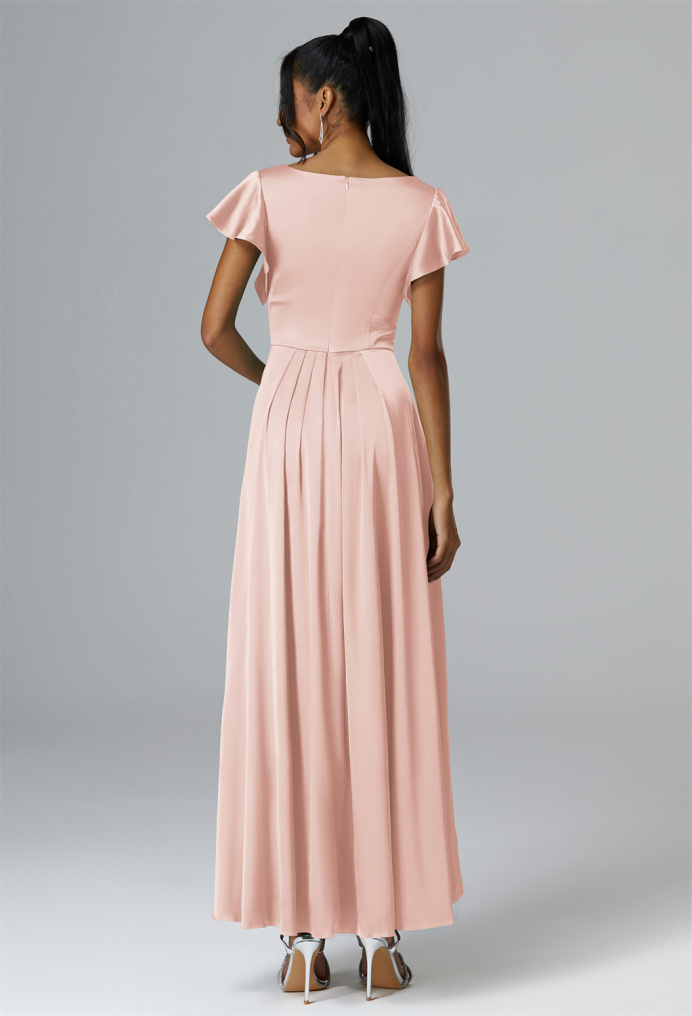 AW Sapota Pearl Pink  Wedding Guest Dresses